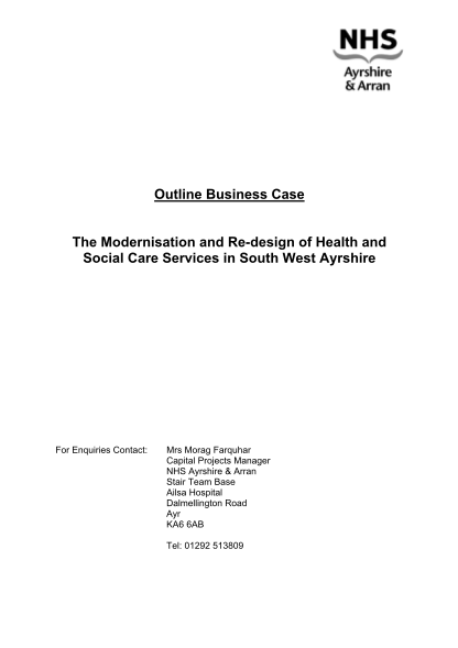 47534322-outline-business-case-nhs-ayrshire-and-arran