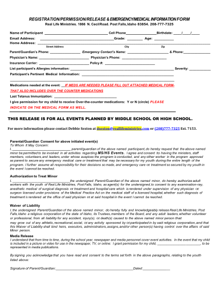 476175518-registrationpermissionrelease-amp-emergencymedical-information-form