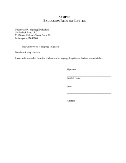 476588262-sample-exclusion-request-letter-hhgregg-class-action