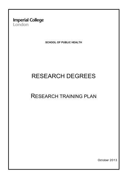 47753888-research-training-plan-faculty-of-medicine-imperial-college-london-www1-imperial-ac