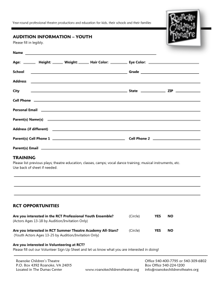 478618000-audition-information-youth-rct-roanokechildrenstheatre