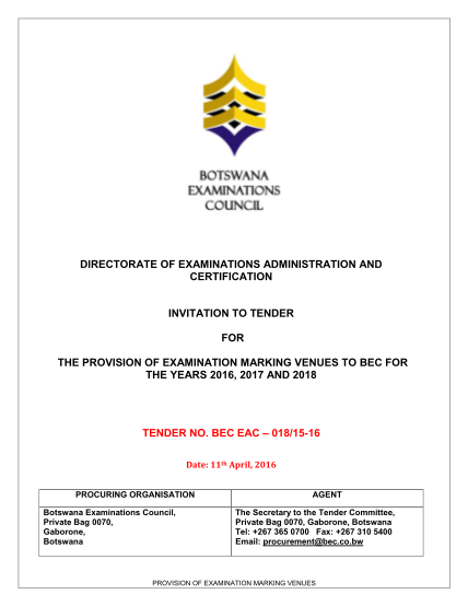 479311929-directorate-of-examinations-administration-and-certification-invitation-to-tender-for-the-provision-of-examination-marking-venues-to-bec-for-the-years-2016-2017-and-2018-tender-no-bec-co