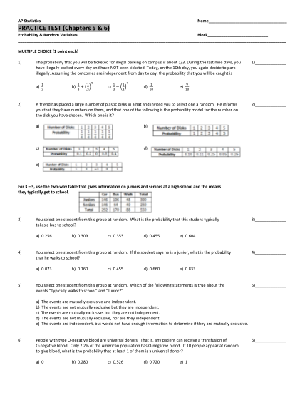 479980810-ap-statistics-chapter-5-and-6-test