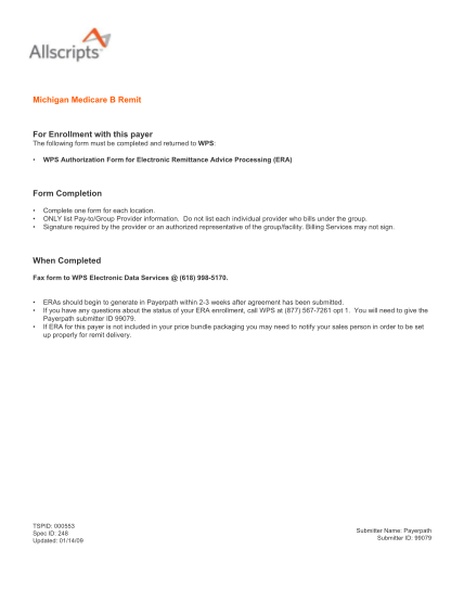 48061123-fillable-latest-tspid-numbers-of-payerpath-form