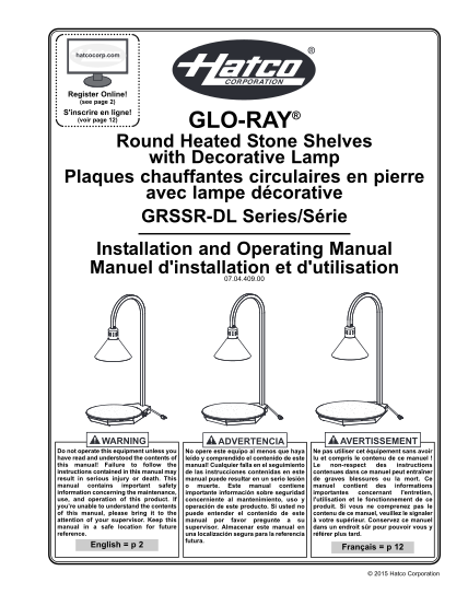 480962420-gloray-round-heated-stone-shelves-with-decorative-lamp-plaques-chauffantes-circulaires-en-pierre-avec-lampe-dcorative-grssrdl-seriessrie-voir-page-12-installation-and-operating-manual-manuel-d-installation-et-d-utilisation-07
