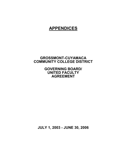 48100637-faculty-agreement-appendix-grossmont-cuyamaca-community-bb-gcccd