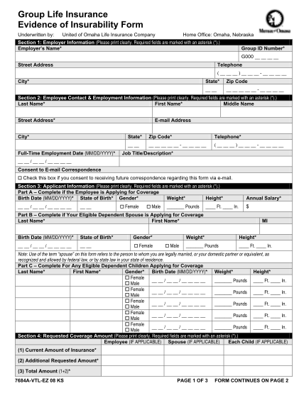 48189239-group-life-insurance-evidence-of-insurability-form-pcms