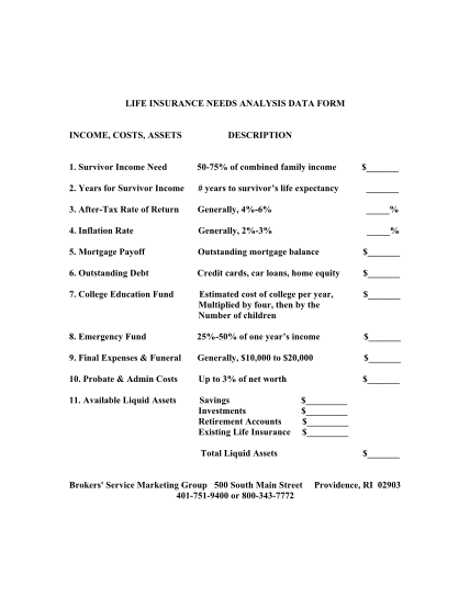 48194948-fillable-life-insurance-needs-analysis-template-form