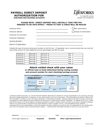 80 Printable Direct Deposit Form Page 6 Free To Edit Download Print Cocodoc
