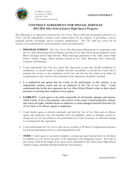 48456458-contract-agreement-for-special-city-of-los-altos-losaltosca