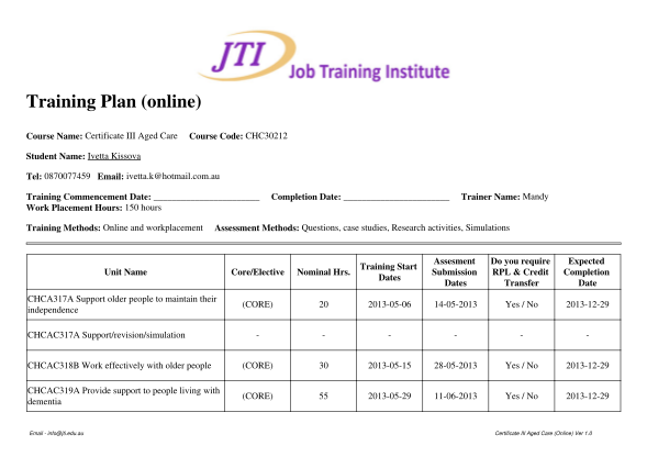 99 Training Agenda Template Excel Page 6 Free To Edit Download Print Cocodoc