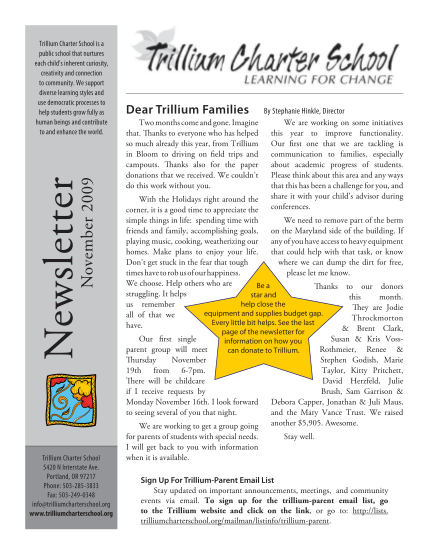48544321-trillium-newsletter-11-09indd-trillium-charter-school-trilliumcharterschool