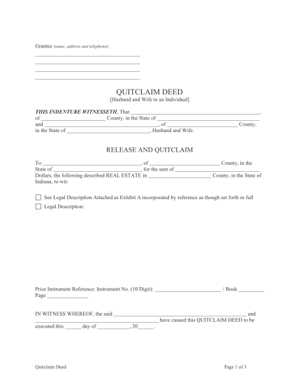 4854661-fillable-indiana-quit-claim-from-wife-to-husband-form