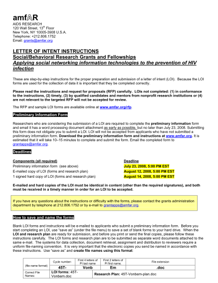 48569951-letter-of-intent-instructions-and-sample-forms-pdf-amfar-amfar