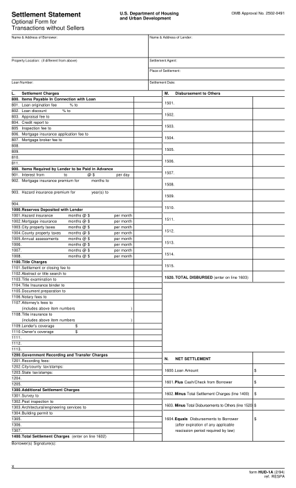 4861518-department-of-housing-and-urban-development-settlement-statement-optional-form-for-transactions-without-sellers-name-ampamp