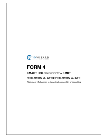 48677344-form-4-kmart-holding-corp