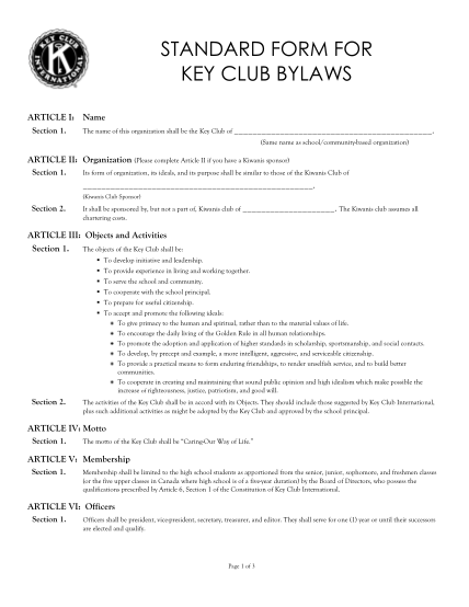 48808700-standard-form-for-key-club-bylaws-kiwanis-international