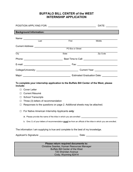 48996333-internship-application-pdf-buffalo-bill-center-of-the-west-centerofthewest