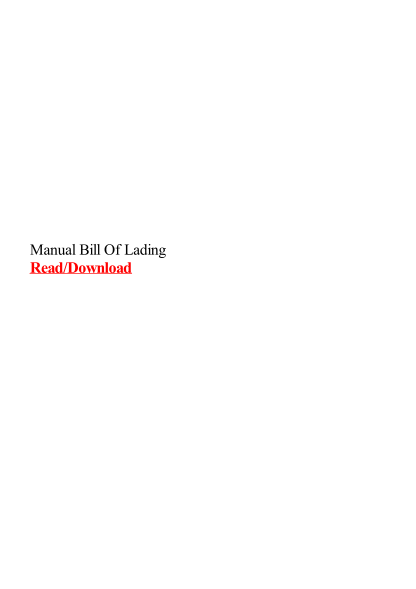 490190014-manual-bill-of-lading-tibivanzefileswordpresscom