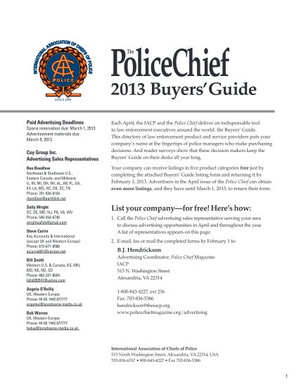 49098961-2013-buyersamp39-guide-listing-form-police-chief-magazine-policechiefmagazine