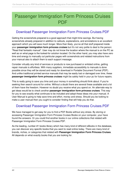 491539051-passenger-immigration-form-princess-cruises-passenger-immigration-form-princess-cruises-kvatro