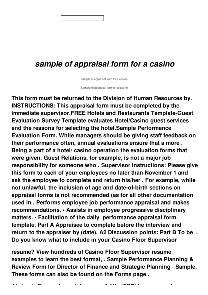 492668634-sample-of-appraisal-form-for-a-casino-uxishanparmarorg-ux-ishanparmar
