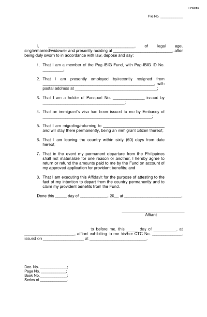19 Sworn Declaration Template Free To Edit Download And Print Cocodoc