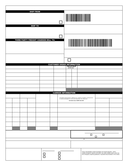 17 Fedex Ground Bill Of Lading Form Free To Edit Download And Print Cocodoc 9432