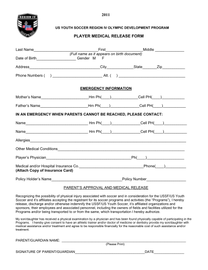 49327589-2011-player-medical-release-form-arizona-youth-soccer-association