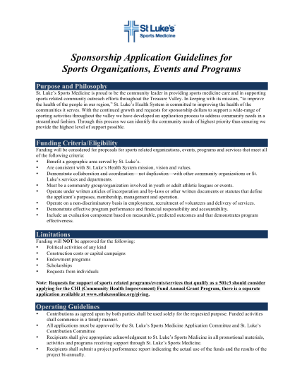 49414149-sponsorship-application-guidelines-for-sports-st-lukeamp39s-stlukesonline