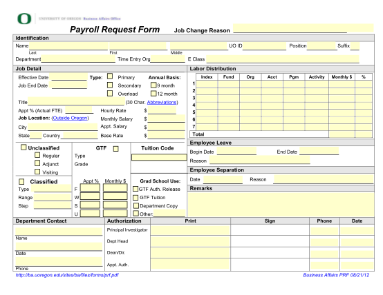 49462819-payroll-request-form-job-change-reason-university-of-oregon-ba-uoregon