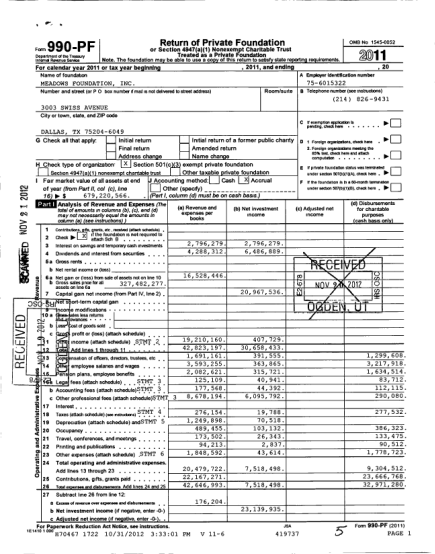 49464203-990-form-return-of-private-foundation-department-of-the-treasury-internal-revenue-service-omb-no-or-section-4947-a1-nonexempt-charitable-trust-treated-as-a-private-foundation-p-note
