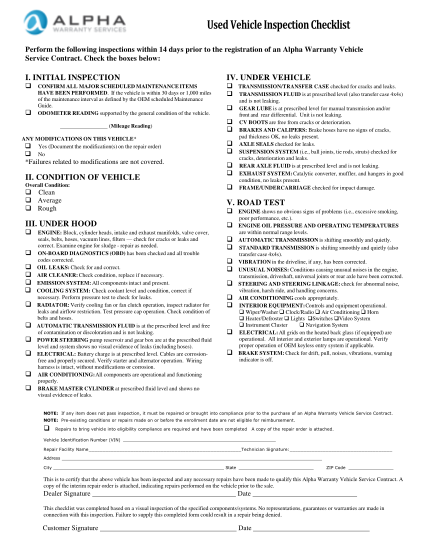 495564743-used-vehicle-inspection-checklist-vehicle-service-contract