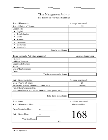 58-printable-time-management-sheets-free-to-edit-download-print