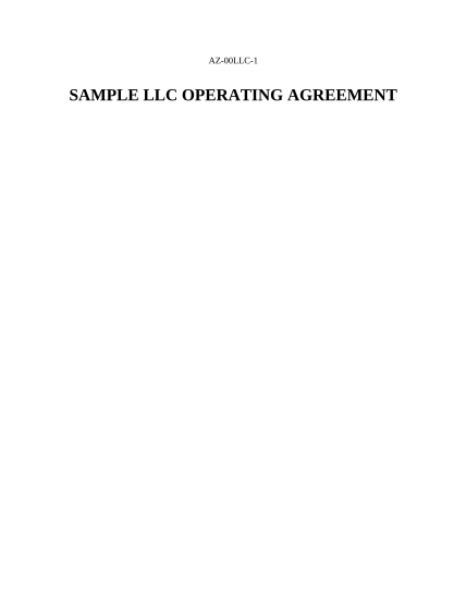 497296878-limited-liability-company-llc-operating-agreement-arizona