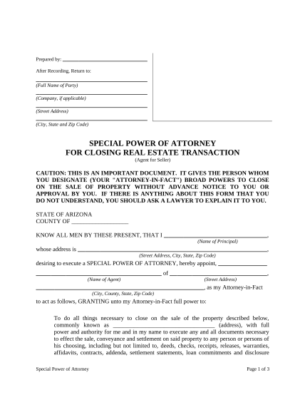 497297839-special-or-limited-power-of-attorney-for-real-estate-sales-transaction-by-seller-arizona