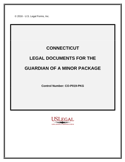 497301288-legal-documents-for-the-guardian-of-a-minor-package-connecticut