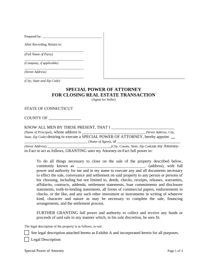 497301356-special-or-limited-power-of-attorney-for-real-estate-sales-transaction-by-seller-connecticut