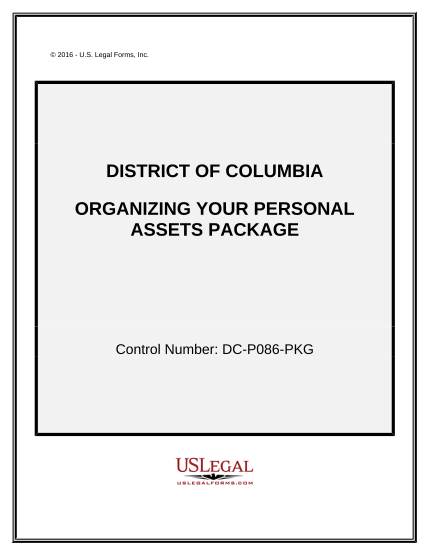497301834-organizing-your-personal-assets-package-district-of-columbia