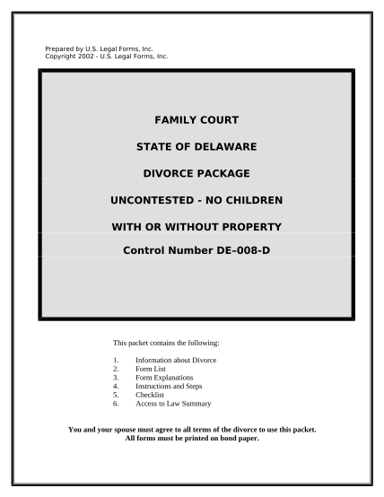 497301962-no-fault-agreed-uncontested-divorce-package-for-dissolution-of-marriage-for-persons-with-no-children-with-or-without-property-and-debts-delaware