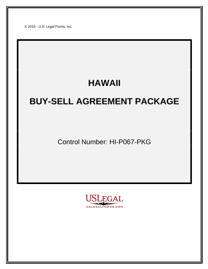497304677-buy-sell-agreement-package-hawaii