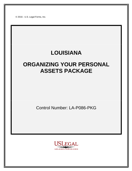 497309395-organizing-your-personal-assets-package-louisiana