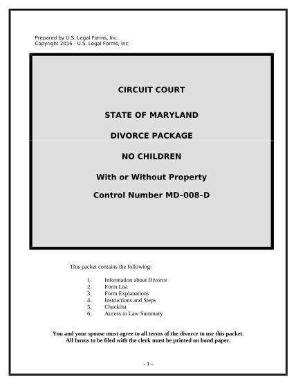 497310111-no-fault-agreed-uncontested-divorce-package-for-dissolution-of-marriage-for-persons-with-no-children-with-or-without-property-and-debts-maryland