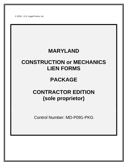 497310575-maryland-construction-or-mechanics-lien-package-individual-maryland