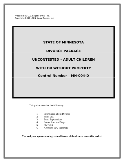 497311821-no-fault-uncontested-agreed-divorce-package-for-dissolution-of-marriage-with-adult-children-and-with-or-without-property-and-debts-minnesota