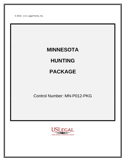 497312808-hunting-forms-package-minnesota