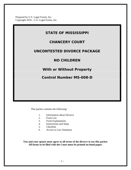 497313616-no-fault-agreed-uncontested-divorce-package-for-dissolution-of-marriage-for-persons-with-no-children-with-or-without-property-and-debts-mississippi