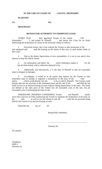 497314145-motion-for-authority-to-terminate-lease-mississippi