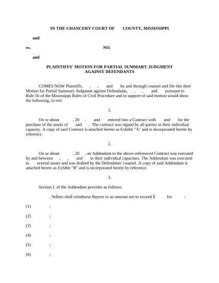 497314192-plaintiffs-motion-for-partial-summary-judgment-against-defendants-mississippi