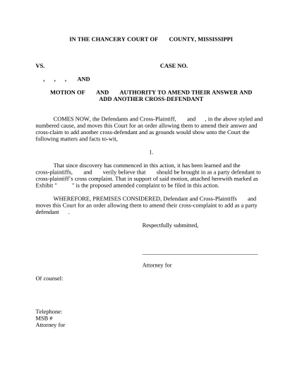 497314218-motion-to-amend-their-answer-and-add-another-cross-defendant-mississippi